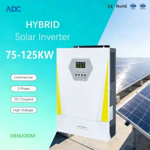 Inversor híbrido solar comercial 3phase