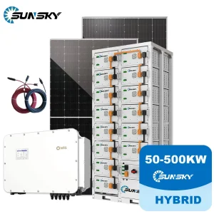 Green Energy Modular LiFePO4 Battery Solar Panel System