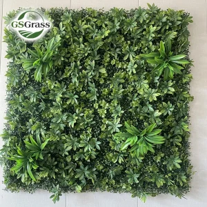 Hot Sale Plant Artificial Vertical Green Grass Wall for Home Decoration