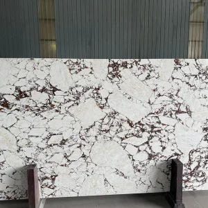 Elegant 2025 Calacatta Quartz Kitchen Island Countertop for Modern Homes