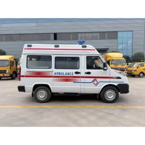 Monitoramento de Distância entre Eixos Lveco 2800mm Ambulância para Transferência de Pacientes em Emergência