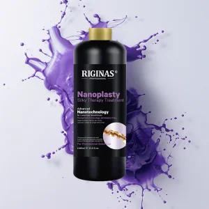 Riginas Nnanoplastia Hair Reconstruction Treatment Smoothing Argan Oil Fibers Nanoplasty Treatment