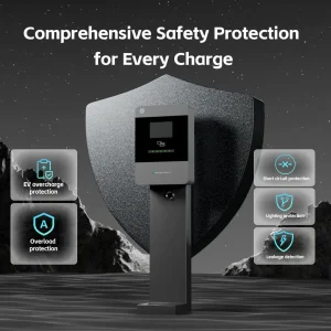 CE AC Electric Car Charging Station Solar EV Charger Type1/Type2/Gbt/Nacs with APP-Control