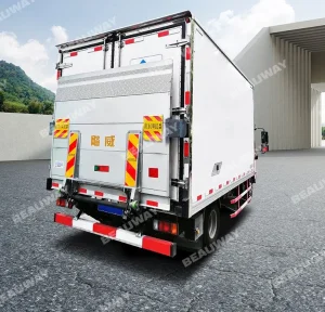 Hydraulic Cargo Truck Aluminum Loading