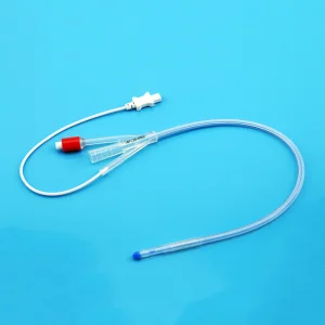 3ml 5ml 30ml Catéter de Foley de silicona con sensor de temperatura