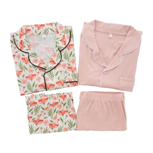 Summer Short Sleeve Custom Pajamas