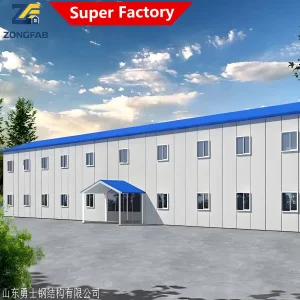 Modular Insulated Sandwich Panel Building for Temporary Camps and Worker Housing Solutions