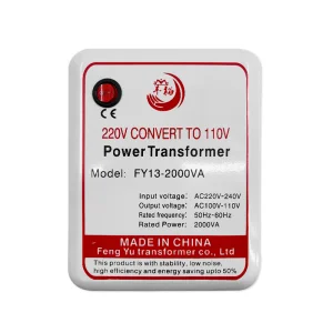 FY 500W-10000W Single Phase Step Up/Down Voltage Converter 220 to 110V 50/60Hz 5000VA Toroidal Electronic Power Transformer