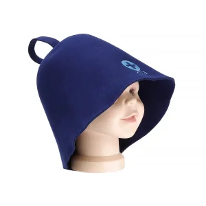 Custom Premium 100% Merino Wool Felt Sauna Hat