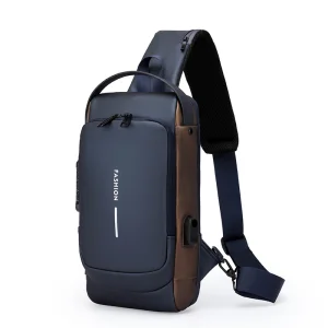 Unisex High Capacity Anti-Theft Messenger Bag
