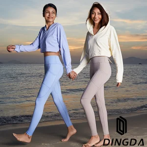 Wholesale Custom Gym Clothing Active Hoodie Set Fitness Apparel Fitness Wear Women Hoodies Yoga Leggings Yoga Set