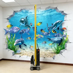 UV LED Weatherproof Industrial Outdoor Decor Wall Printer