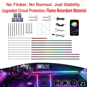 OEM ODM Car Ambient Light Kit