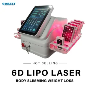 Professional 6D Lipo Laser Weight Loss Beauty Machine for Salon SPA Clinic and Home Use Treatment
