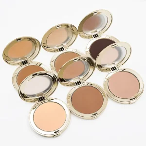 Custom Long Lasting Makeup Matte Finishing Face Setting Pressed Powder