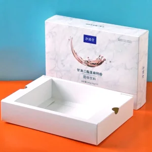Wholesale Print Recycled Food Packaging Paper Box With Paper Tray