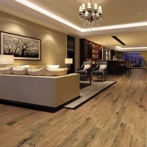 Non Slip Digital Printing 15X60cm Ceramic Wood Tiles for Floor