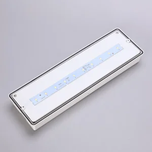 إضاءة طوارئ دائمة IP65 مصباح LED مدمج 3.7V بطارية ليثيوم أيون قابلة لإعادة الشحن للإضاءة الطارئة