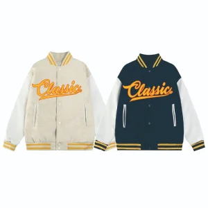 OEM Custom Letterman Jacket Manufacturers Casual Vintage Style Varsity Jacket