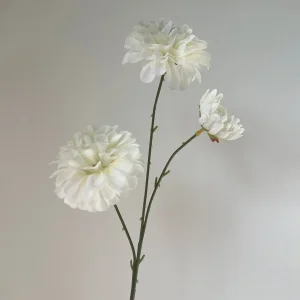 Seasonal Artificial Floral Decoration with 3 Hidden Fragrant Flowers: Christmas Wedding Bouquet, Memorial Day Cemetery Wreath, Year-Round Desktop Decoration