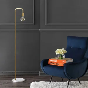Modern Minimalist Brass Gold Marble Base