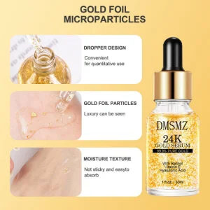 Suero facial natural ODM OEM para minimizar poros y no irritante, uso de viaje para el cuidado de la piel