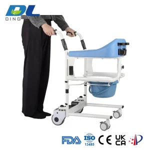 Commercial-Grade Patient Handling Machine - Multi-Function Shifter for Bariatric Transport, Wheelchair &amp; Hygiene Care