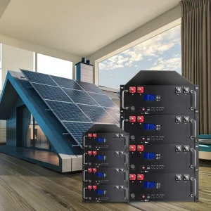 LiFePO4 Solar Split Rack-Mounted Battery Pack 51.2V 100AH/200AH 5~10 kWh off Grid Hybrid Grid Compatible