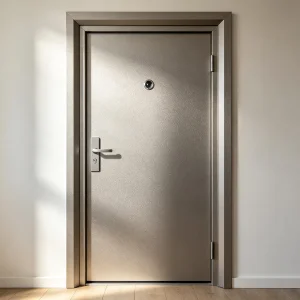 Residential Aluminum Security Front Door , Anti-Theft, Multi-Point Lock, Custom Size for House &amp; Apartment
