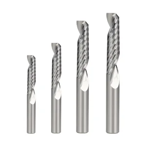 Durable Tungsten Carbide Tool One Flute Spiral End Mill