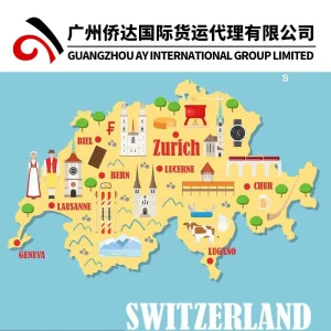 Szx Air Freight Air Cargo From China to Switzerland Shipping Agent Door to Door (Zurich, Suisse)