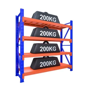 Heavy Duty 200Kg Per Layer Pallet Racking Boltless Warehouse Storage Rack System