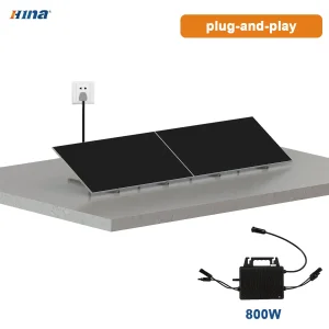 2-Panel Solar Panel Kits Balcony Solar energy Installation for Flat Ground