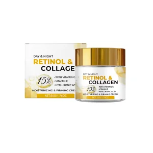 Collagen &amp; Hyaluronic Acid Facial Cream-Moisturizing Anti-Wrinkle Anti-Aging Lightening &amp; Nourishing Formula For Even Skin Tone