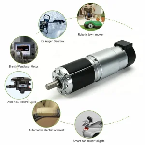 28mm High Torque Variable Speed DC Brush Motor
