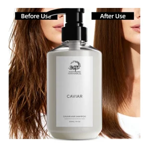 Custom Luxury High-End Shampoo and Hair Care Set for Ladies Caviar Hair Care Product Anti-Aging and Nourishing Scalp Shampoo
