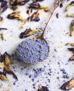 HEALTHY GREEN FOOD INGREDIENT DRIED BUTTERFLY PEA FLOWER POWDER