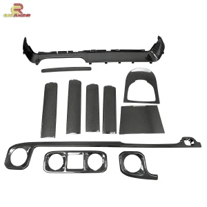 Dry Carbon Fiber Auto Parts Interiors Kit ( (Replacement) for Mercedes Benz G-Class W464 G500 G63 2019-2024 Car Accessories