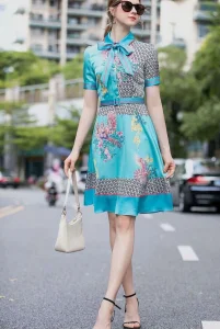 Printed Dress