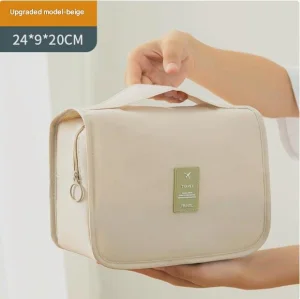Wholesale High Quality Eco-Friendly Oxford Zipper Large Capacity for Makeup Bag Women Travel Business Trip Organizer for