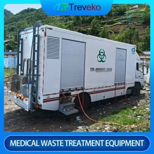 Automated Microwave Steam Sterilization Truck Equipment for