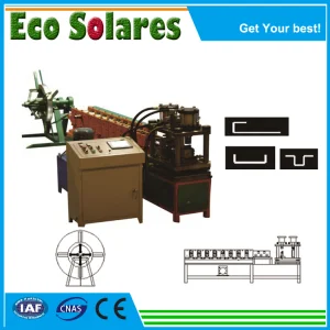 Solar Water Heater Frame Manufacturing Equipments/ Producing Machinery/Production Line Cap Punching Machine Foaming