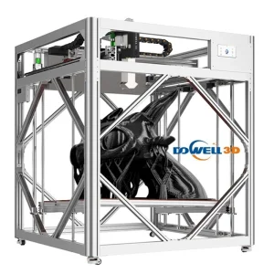 Dowell Large Industrial 3D Printing Machine 1600*1600*1600 mm 3 Stage Screw Extrusion Pellet Granule 3D Printer