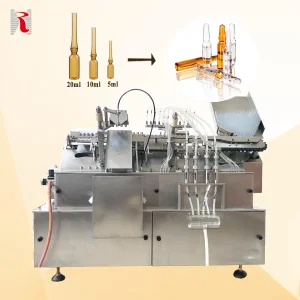 CE Certificate Speed Best Price Multi-Heads High Accuracy Small Scale 1-10ml for Pharmaceutical Liquid Injection Automatic Ampoule Filling and Sealing Machine
