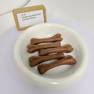 Chicken Leg Shape Bone Chicken Flavour Natural Dog Chews