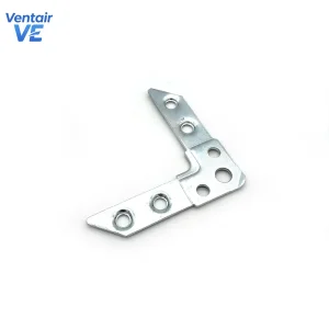 HVAC Duct Accessories Tdc Galvanized Steel Air Duct Flange Corner Customized