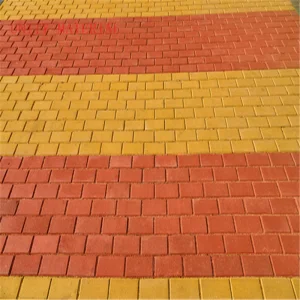 Landscaping Fire Clay Tiles Paver for Floor Application Sintered Porous Outdoor Project Square Sidewalk Street Guiding Blind Road Paver Decorative Garden Wall