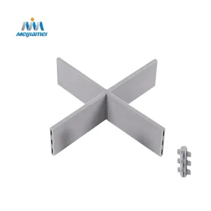 DIY Velvet Finished Drawer Divider in Red Color for Closet Vanity Drawers