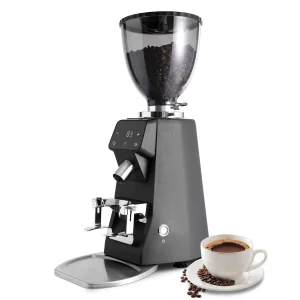 Large 500g Hopper 100 Settings Espresso Grinder Professional 64mm Burr Coffee Grinder