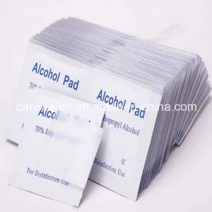 Aplicador de hisopos con alcohol